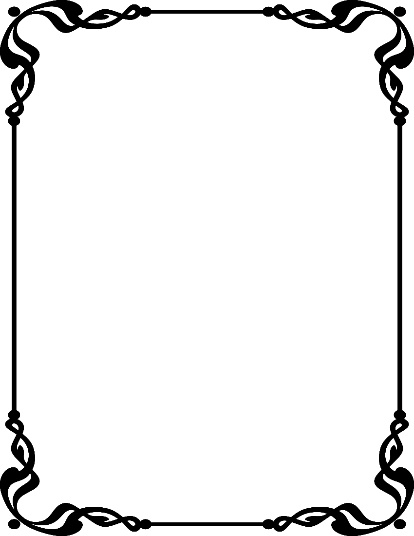 Images For > Line Borders Clip Art