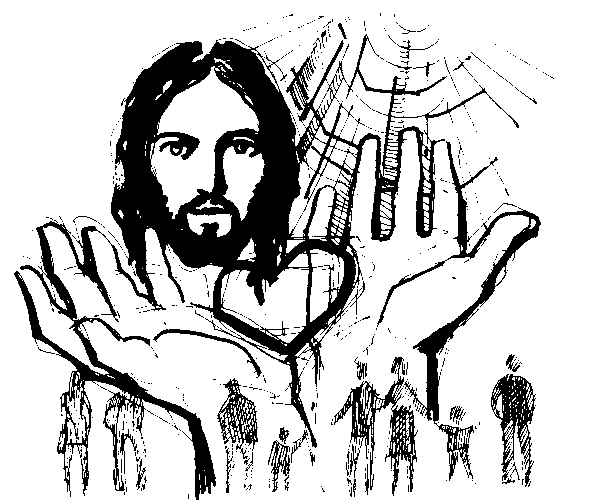 Pix For > Jesus Open Hands Clipart