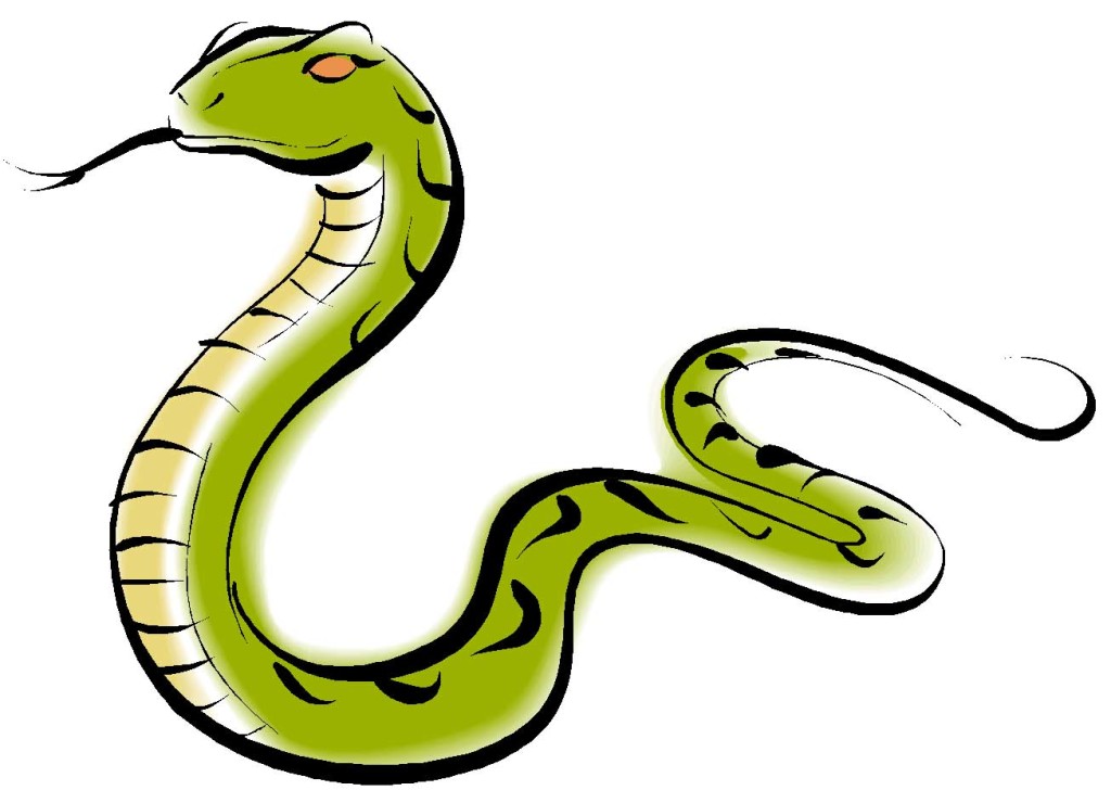 Cute Baby Snake Clipart