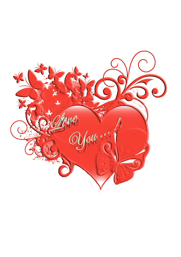 I Love You In Red Heart by Ronel Broderick - I Love You In Red ...