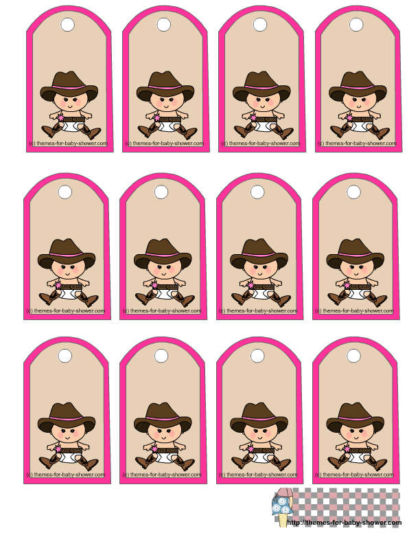 free cowgirl baby shower clip art - photo #19