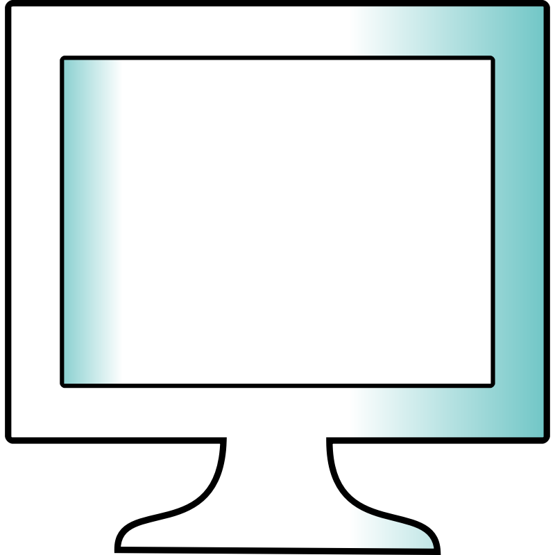Clipart - lcd monitor