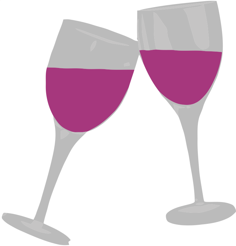 clipart for wine glass painting - photo #2