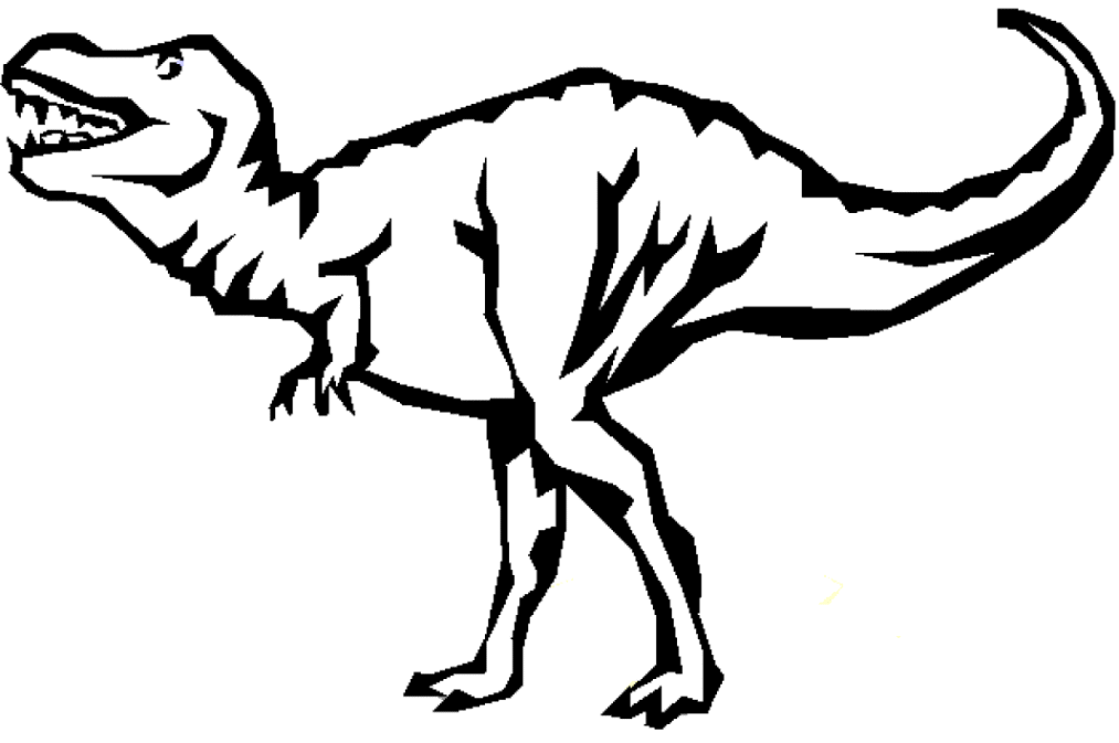 dinosaur outline