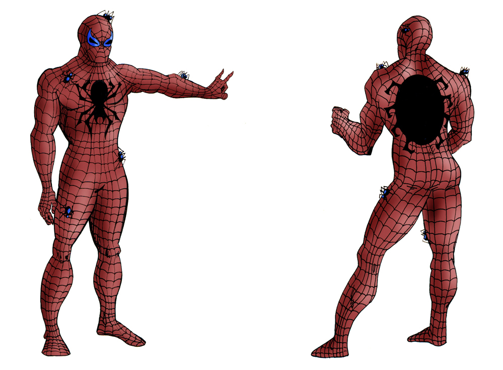 Design and Illustration: Project : Rooftop Spider-Man Redesign