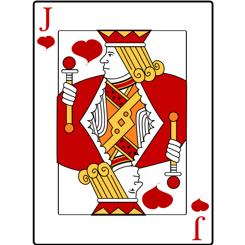 Free to Use & Public Domain Playing Cards Clip Art