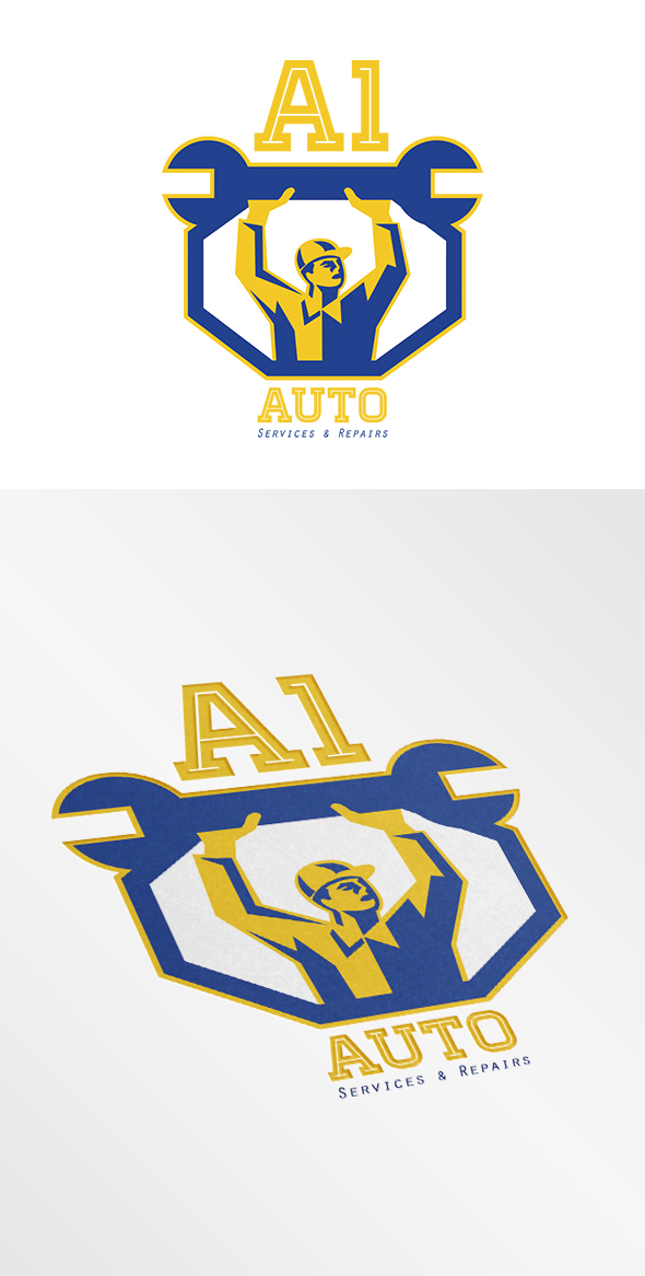 Auto Services and Repair Logo Template on Behance