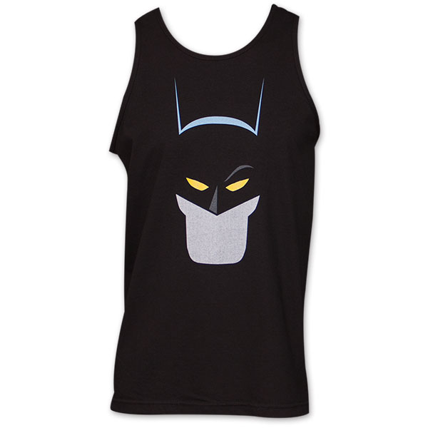 Batman Simplified Face Outline Tank Top | SuperheroDen.com