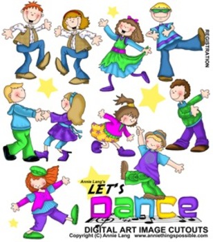 Lets-Dance-Clipart-1040608 Teaching Resources ...