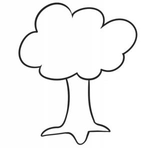 Simple Tree Drawings Step By Step - Gallery