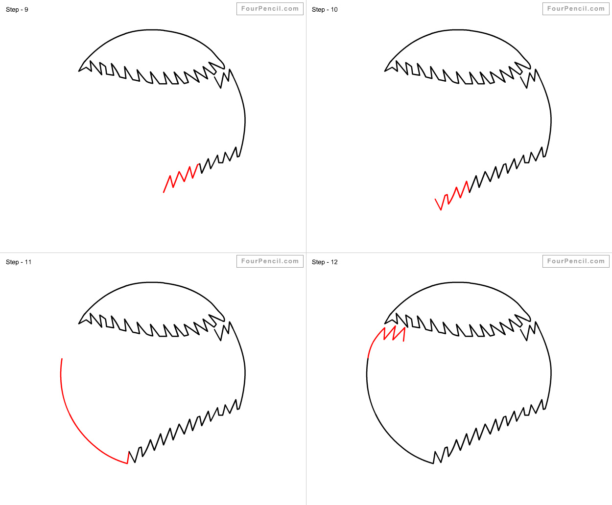 How To Draw A Baseball For Kids Step By Step Cliparts.co