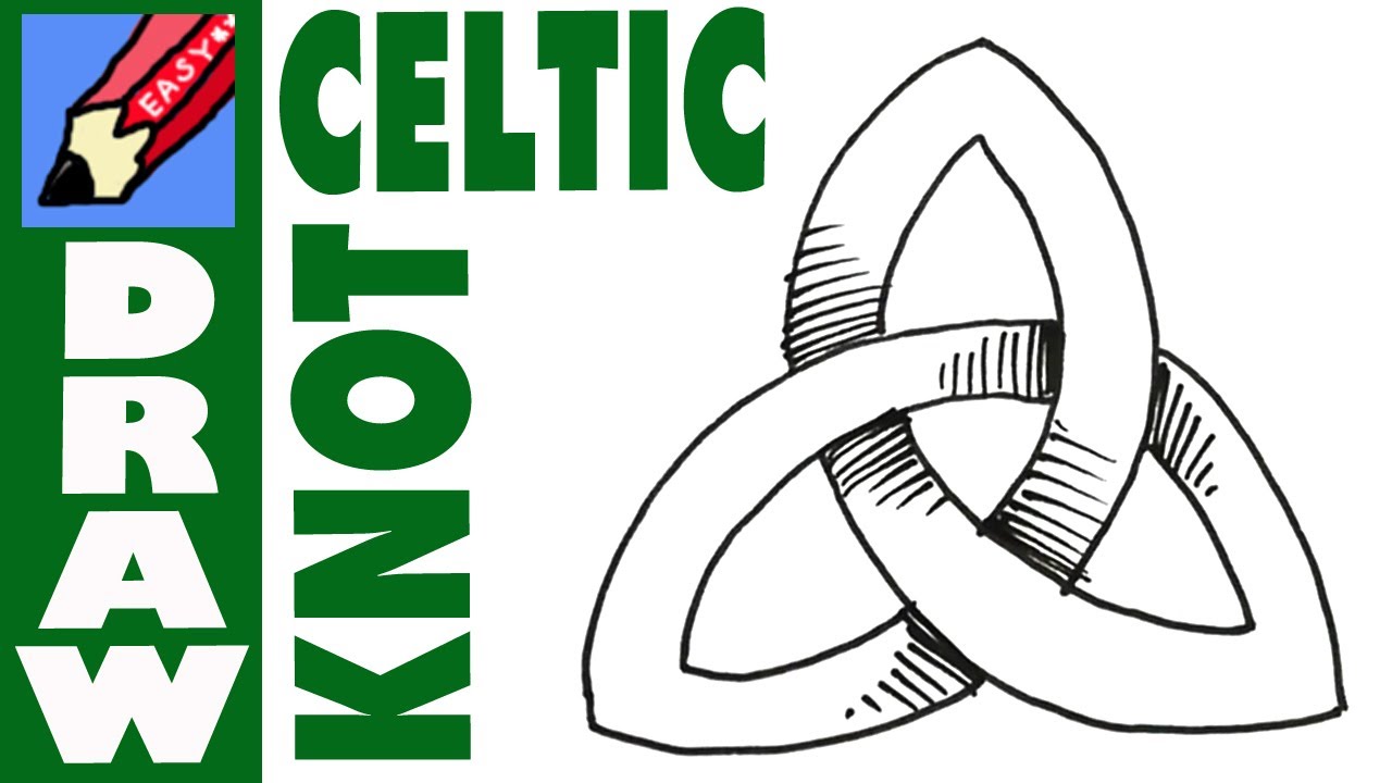 How to draw a Celtic Knot Real Easy - YouTube