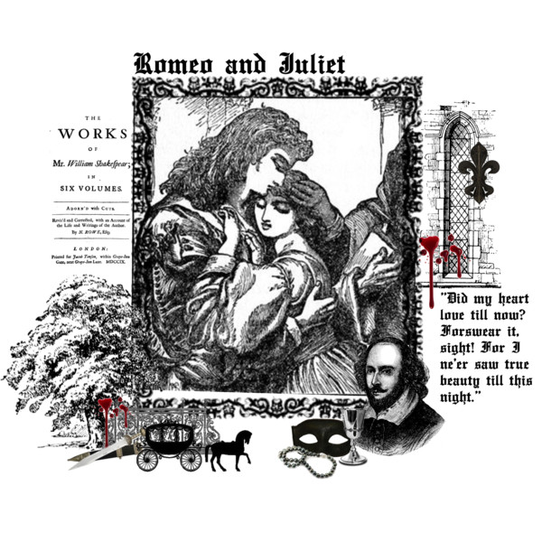 Romeo and Juliet Clipart - Polyvore