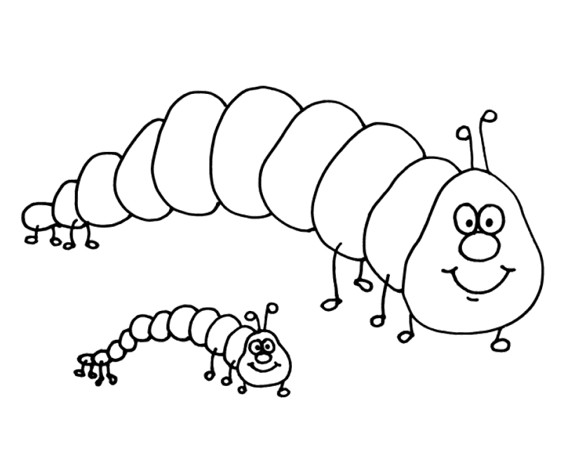 Caterpillar Outline Cliparts.co