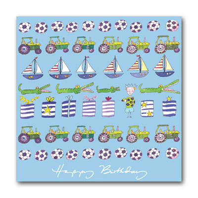 Greeting Card - Happy Birthday! (Boy) from Sophie Allport