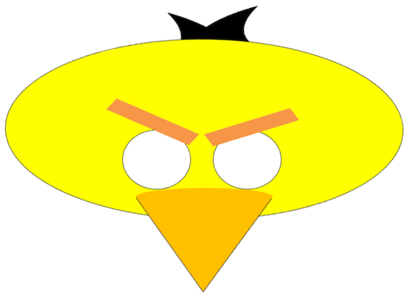 Angry Birds: Free Printable Masks. | Oh My Fiesta! in english