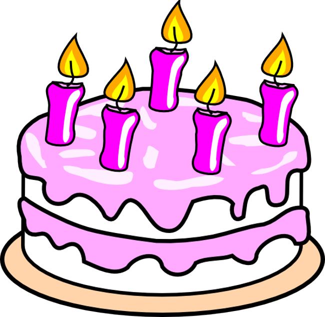 free clip art of a birthday cake - photo #27