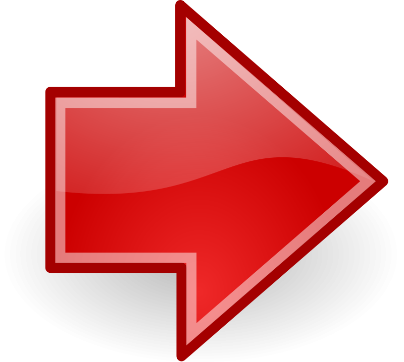 clipart red arrow pointing right - photo #29