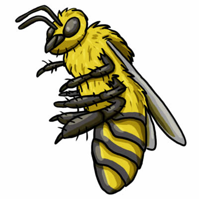 FREE Bee Clip Art 16