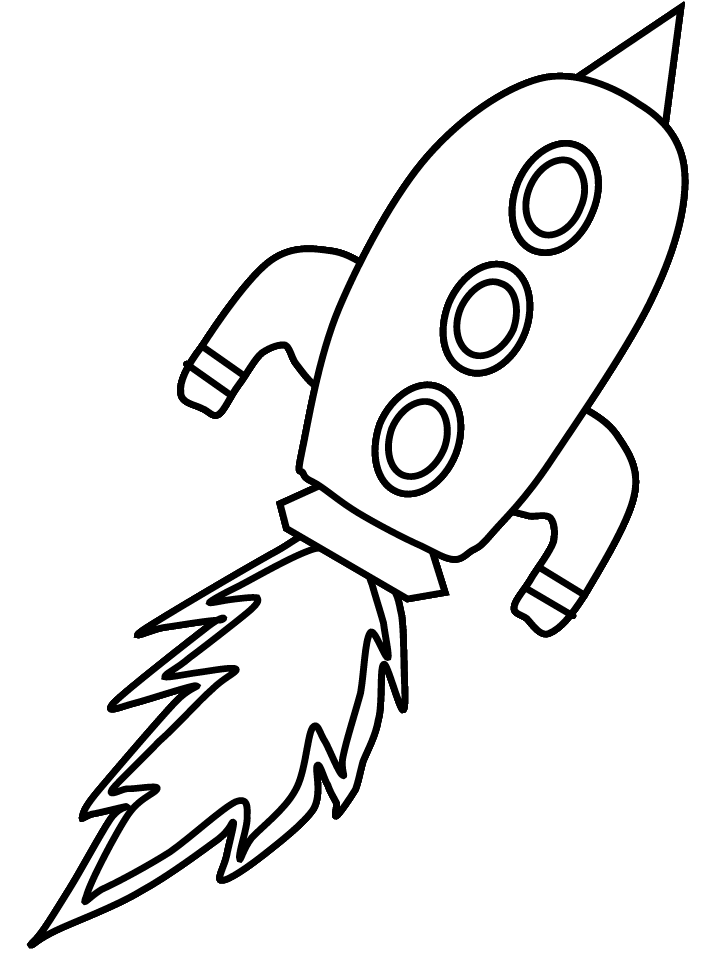 Rocketship Clip Art