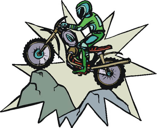 free dirt bike clipart images - photo #40