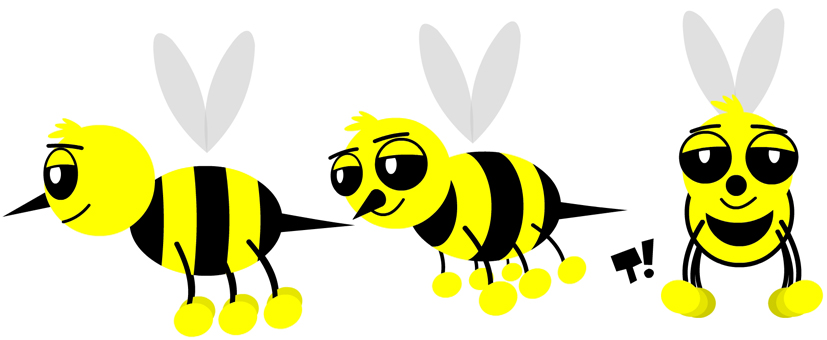 Cartoon Bees | lol-
