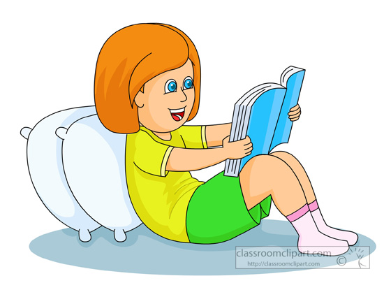 Girl Reading A Book Under A Tree | Clipart Panda - Free Clipart Images