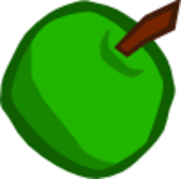 clipart green apple - photo #23