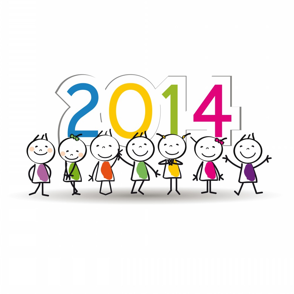 Happy new year clipart free 2014 : - Coloring Guru