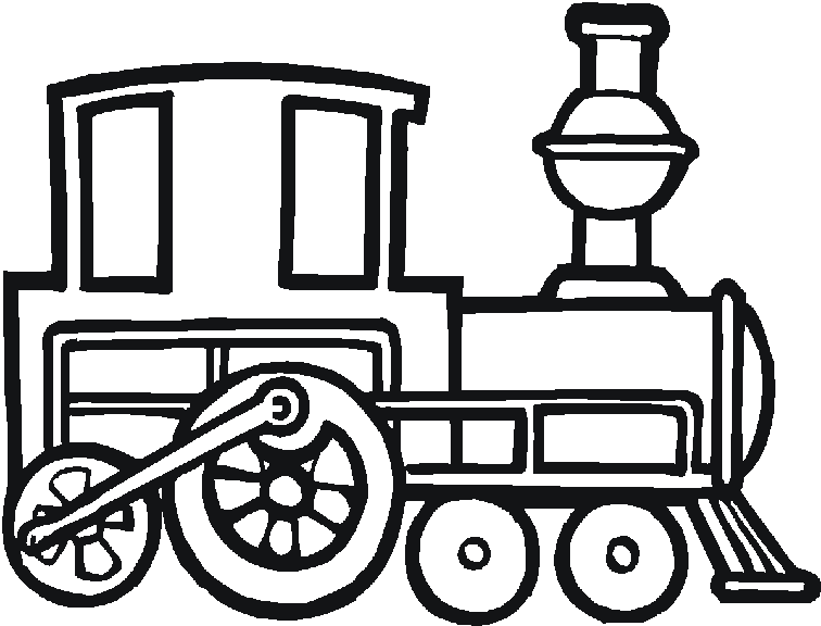 Train Engine Coloring Page | Printable Pages - Cliparts.co