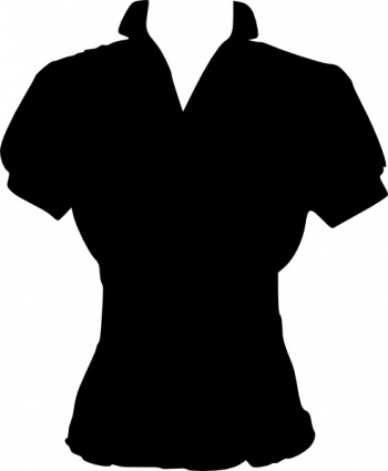 Clothing Women Cute Blouse clip art - Download free Other vectors