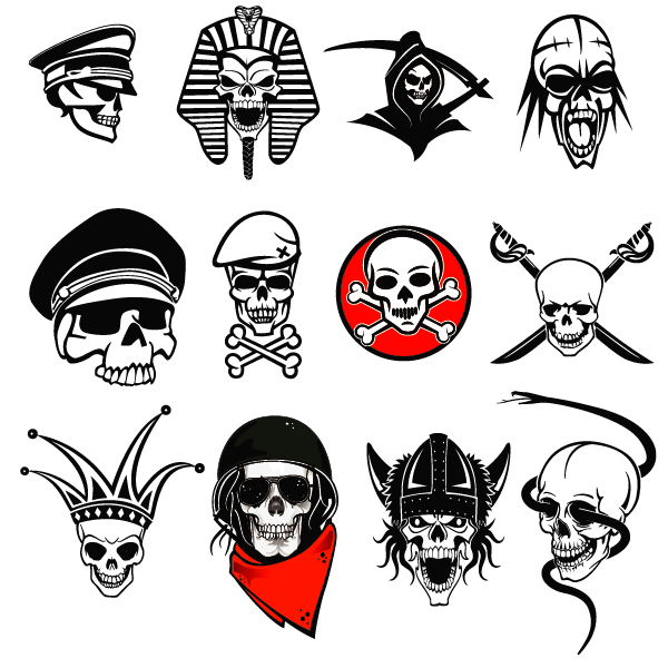 Skull Graphic Designs - Cliparts.co