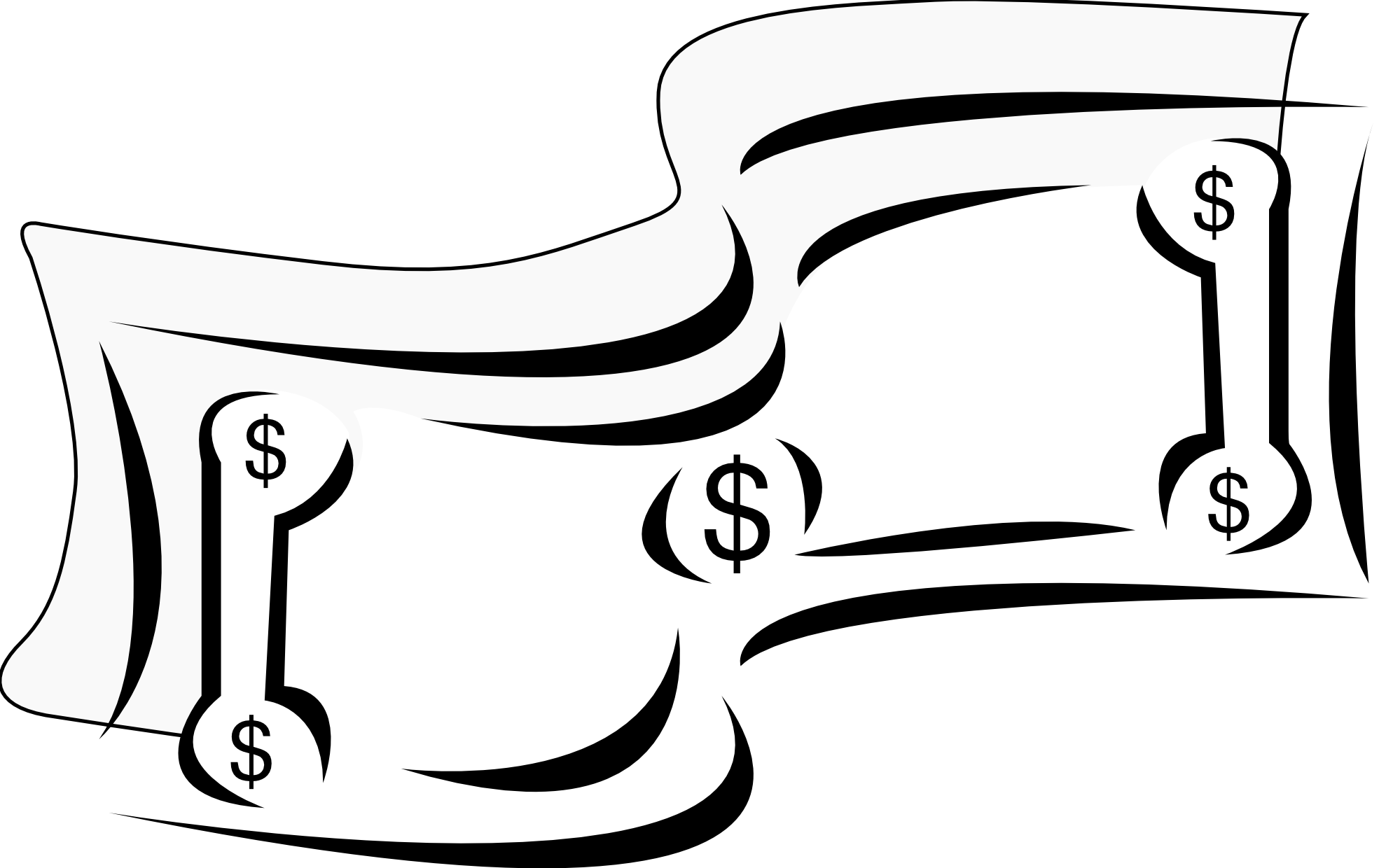 Money Sign Clip Art Black And White | Clipart Panda - Free Clipart ...