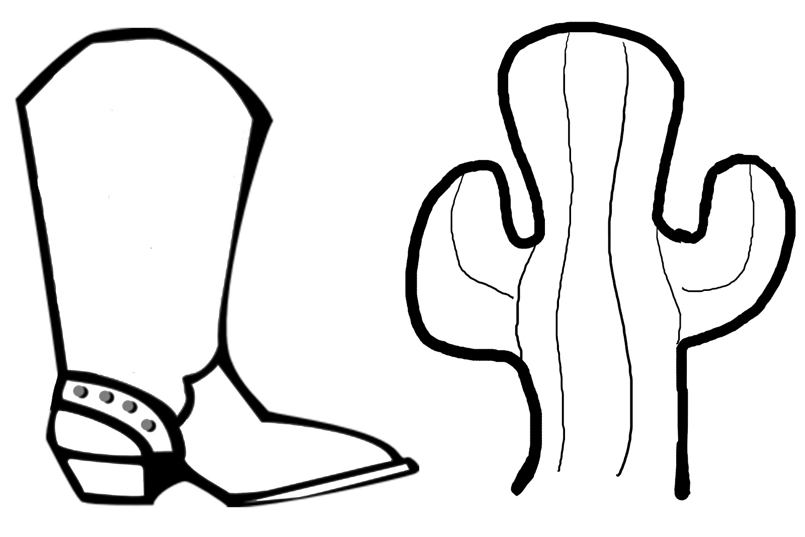 Trends For > Cowboy Boots Sketch