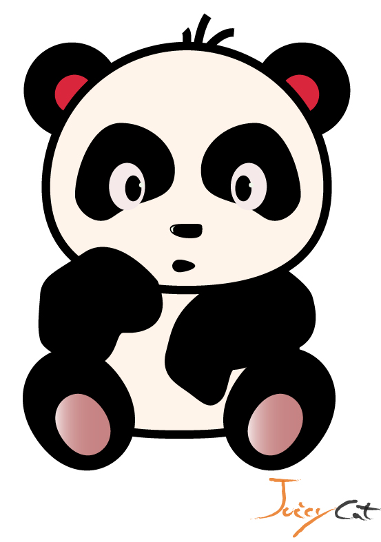 Cute Panda Cartoon | lol-