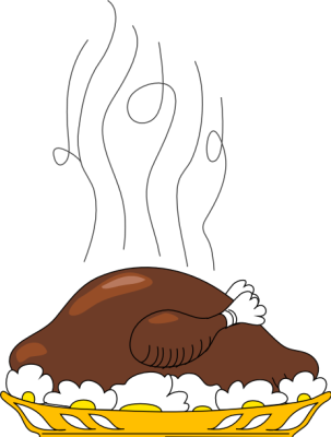 Free Thanksgiving Cartoon Clipart - Public Domain Thanksgiving ...