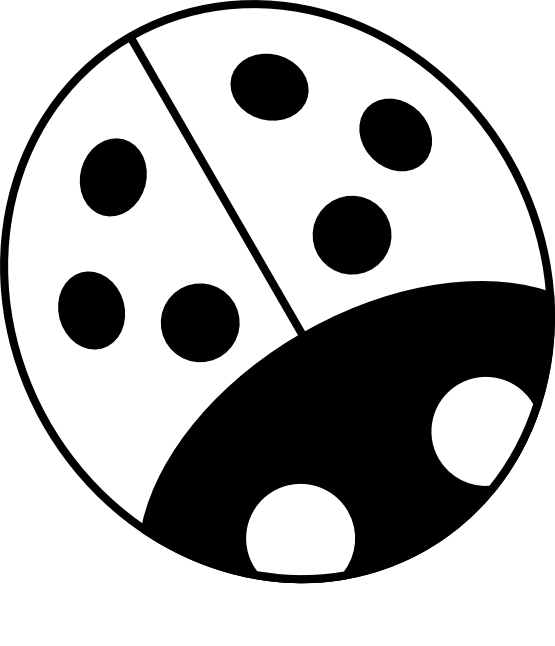Ladybug Drawing Black And White | Clipart Panda - Free Clipart Images