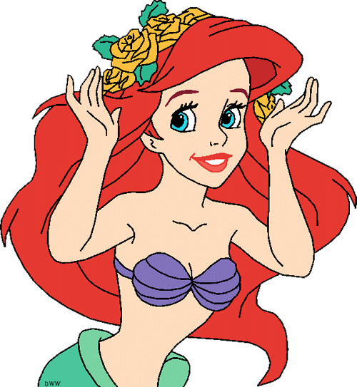 Ariel Clipart from Disney's The Little Mermaid page 3 - Quality ...