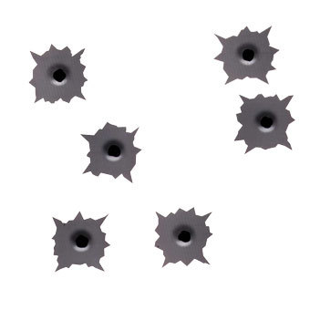 Bullet Holes Clipart - Cliparts.co