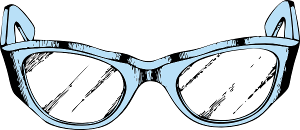 Eye Glasses clip art - vector clip art online, royalty free ...