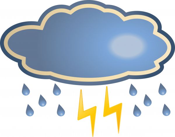 cloud and thunderstorm. | Clipart Panda - Free Clipart Images