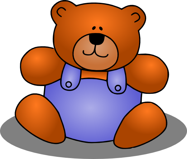 Teddy Bear clip art - vector clip art online, royalty free ...
