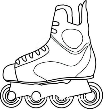 Pix For > Roller Skates Clipart