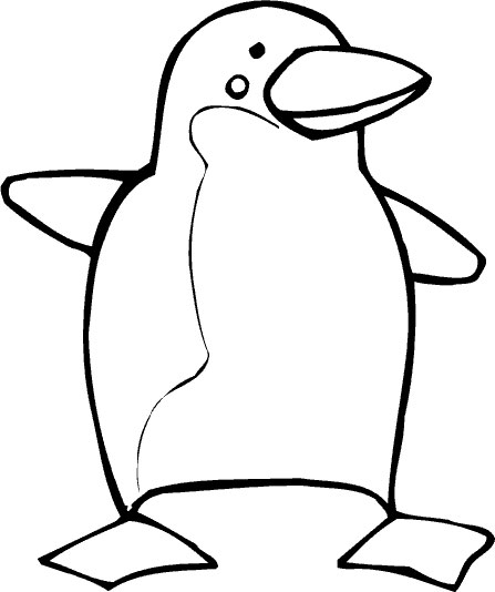 Cartoon Penguin Coloring Pages - Free Printable Coloring Pages ...