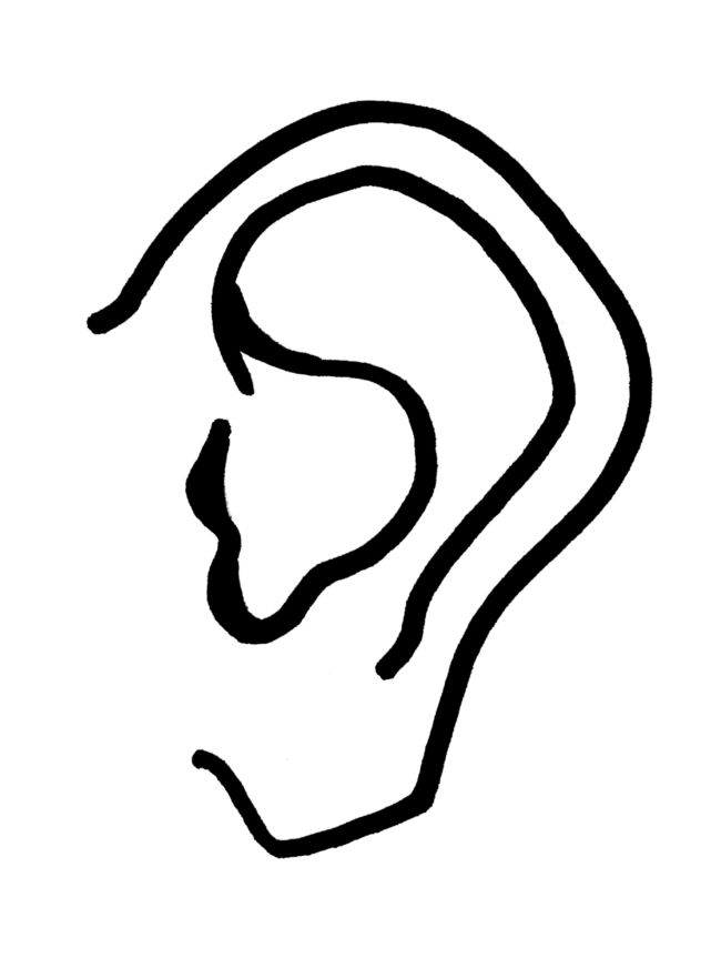 clipart images of ears - photo #32