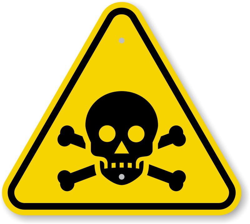 ISO Toxic/Poison Warning Sign Symbol - Fast & Free Shipping, SKU ...