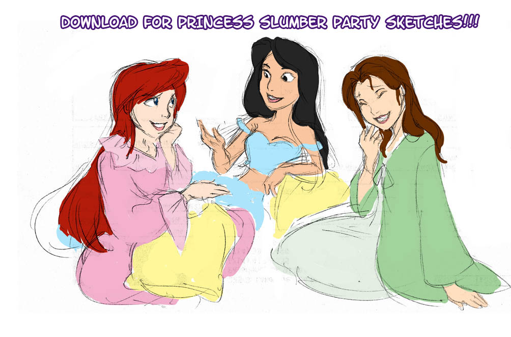 deviantART: More Like chibi disney princesses by clayscence