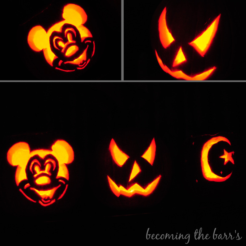 Mickey Mouse Pumpkin Stencil Tattoo