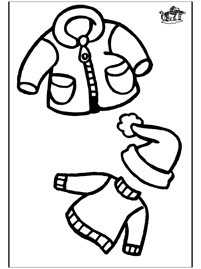 clothing-coloring-book-pages- ...