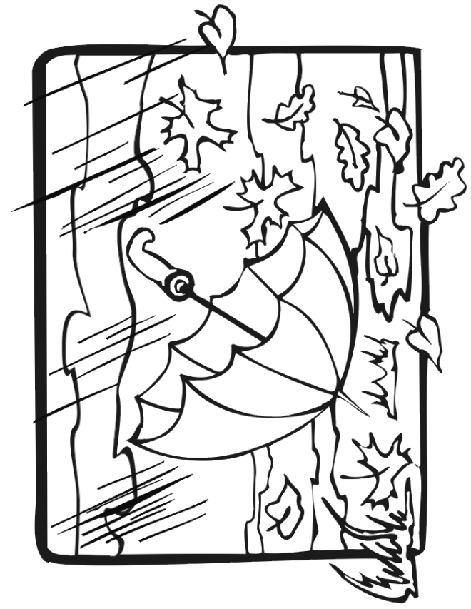 WIND blowing Colouring Pages (page 3)